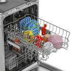 Встраиваемая посудомоечная машина Hotpoint-Ariston BDH20 1B53, узкая, ширина 44.8см, полновстраиваемая, загрузка 10 комплектов