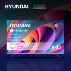 Телевизор LED Hyundai WebOS H-LED43BU7100 серый